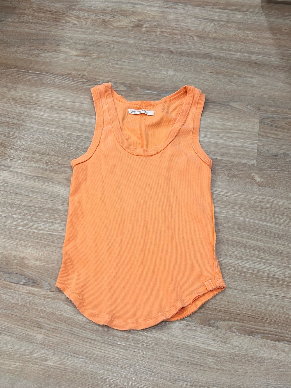 Orange Tank Top
